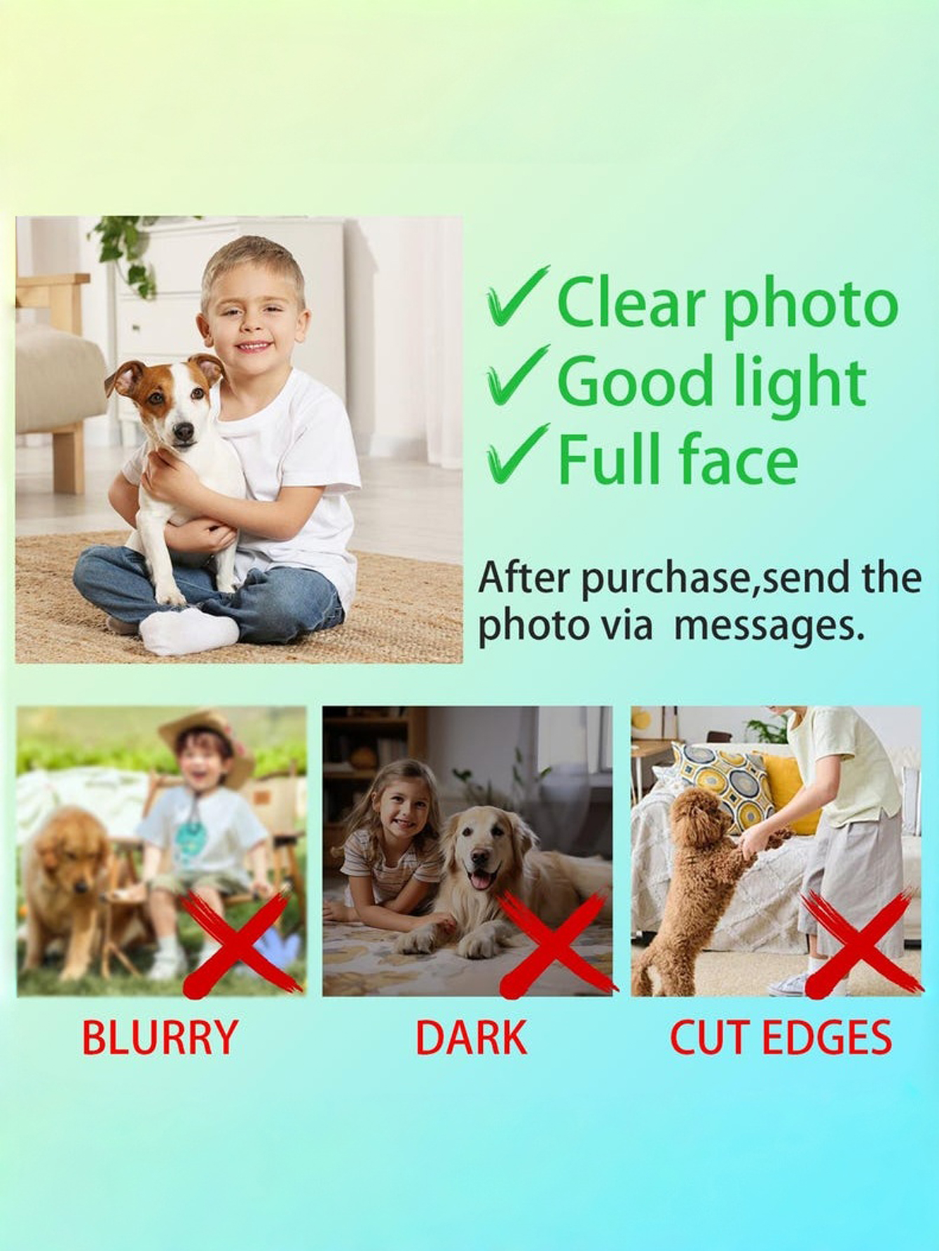 Custom Photo Stickers, Portrait Stickers, Personalized Face Stickers